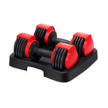 Load image into Gallery viewer, 2020 new adjustable dumbbell household portable 1.5-7.5kg dumbbells 5 gear adjustable environmental fitness equipment
